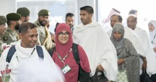 8,606 Hajj pilgrims return home so far from Saudi Arabia