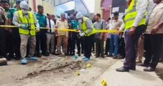 বরিশাল আদালত প্রাঙ্গণে বোমা বিস্ফোরণ