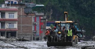 Hundreds feared trapped in hydropower tunnels as Nepal-Tibet flood death toll tops 950