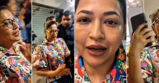 Banned AL supporters attack actress Badhon in Italy