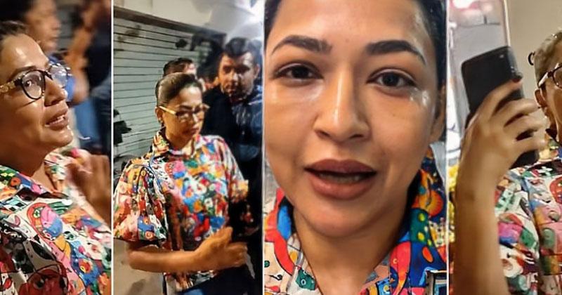 Banned AL supporters attack actress Badhon in Italy