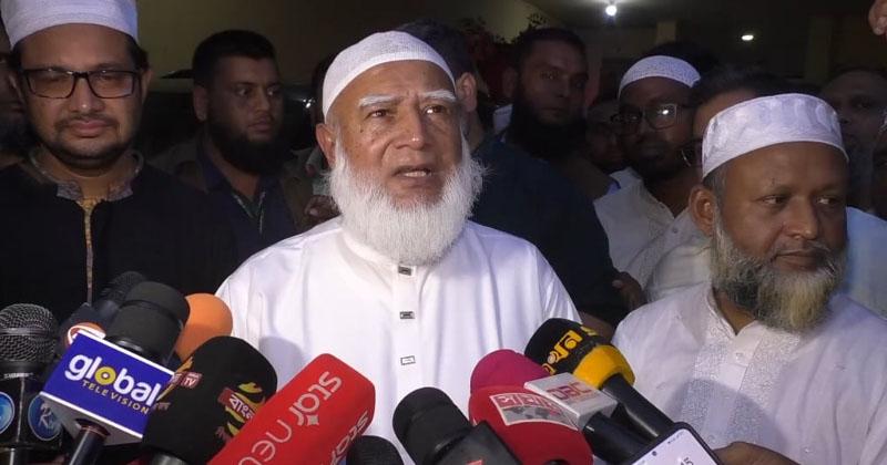 Jamaat ameer says opposition will cooperate with govt in national interest